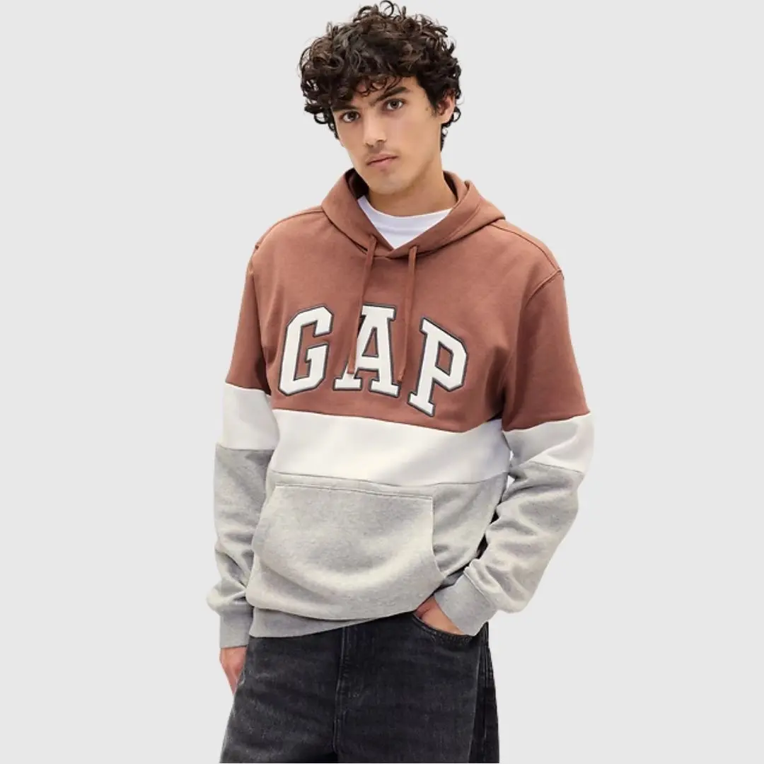 GAP Relaxed Gap Logo Hoodie