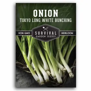 Tokyo Long White Onion Seeds - Bunching Onion