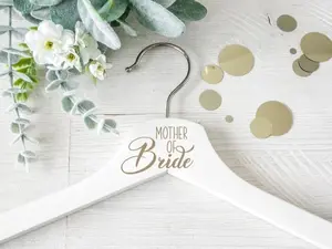 Personalized Mother of Bride Hanger