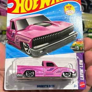 Pink Bouncin Bass diecast truck 1:64 scale