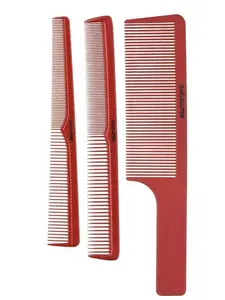 BaBylissPRO BARBERology Set of 3 Barber Combs #BCOMBSET3 BaBylissPRO BARBERology Set of 3 Barber Combs #BCOMBSET3