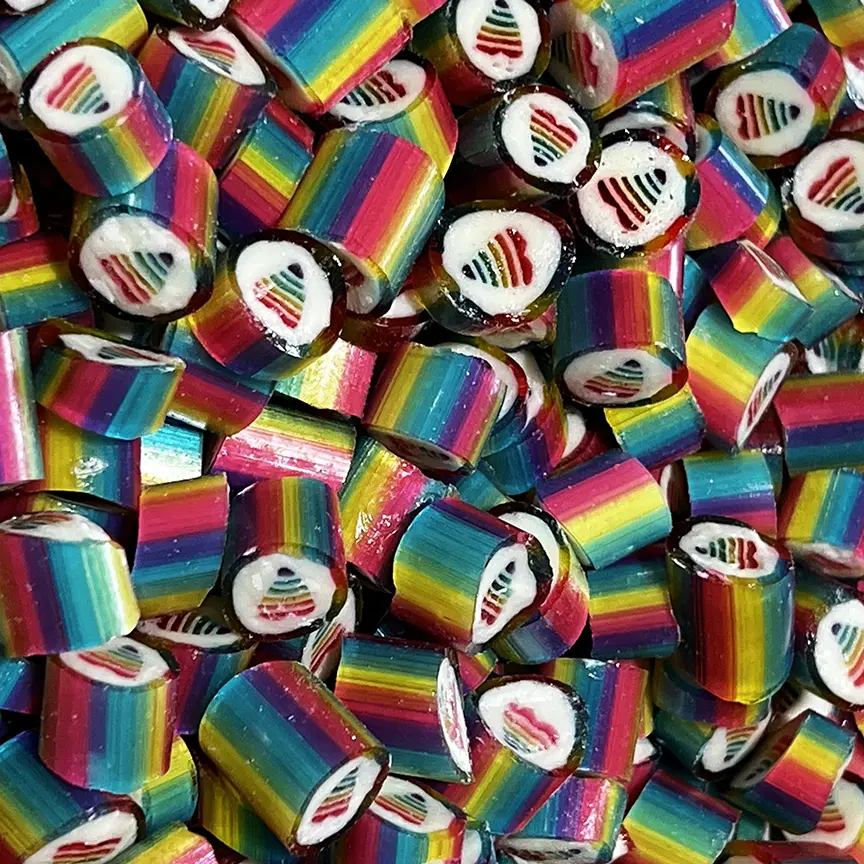 Rainbow Hearts Candy Rainbow Hearts Candy