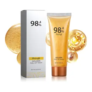 Hoygi Peel-off Gold Mask Cleansing Facial Blackheads Fade Fine Lines Firming Skin Smear Mask  reveal face mask gold