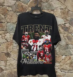 Vintage Trent Williams Football Shirt, Vintage 90s Bootleg Style T-Shirt, Football Shirt, Gift For Women and Men, Unisex Tee