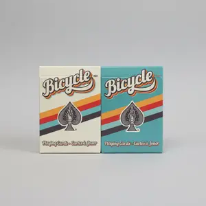 Bicycle 808 Vintage 1980s Playing Cards – Brown & Red Editions