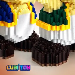CubiToy Game Series Mushroom Bundle(12,014 PCS) 3D Micro Building Block Model