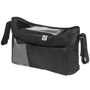 Tiny Twinkle Stroller Organizer – Universal Fit with Cup Holder, Phone Pouch & Strap – For Uppababy & Baby Jogger
