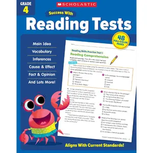 Scholastic Success with Reading Tests Grade 4 Workbook