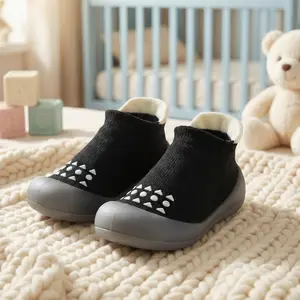 Baby Sock Shoes Infant Cozy Slippers for Newborns 6-36 Months Boys Girls Toddlers Indoor Outdoor Adorable Walking Sneakers Lightweight Breathable Durable #SpringStatements