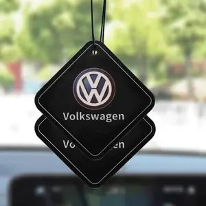 Volkswagen Car Fragrance Air Freshener Auto Interior Perfume Rearview Mirror Pendant for Volkswagen R GTI Golf Caddy Passat b6 Tiguan Polo Accessory