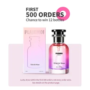 PLAIRMOI Women’s Perfume Pheromone Long-Lasting Scent Charming Boost Perfect for Dates & Everyday Wear Eau De Parfum Elegant Fragrance Floral Fragrances Aromatic Floral Captivating Oud Amber Bergamot Oud