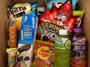 3lb Asian Snack Box- Sweet, Savory, Crunchy, Crispy