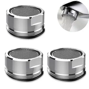 Brass Water Saving Faucet Tap Aerator Replaceable Filter Mixed Nozzle M24 24mm Thread Bathroom Faucet Bubbler Bathroom Parts