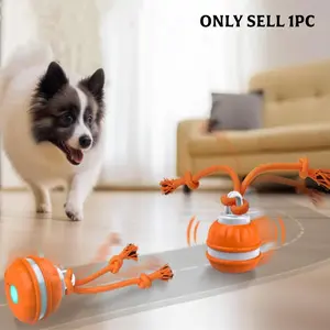 USB Rechargeable Electric Smart Automatic Rolling Ball Toy, Interactive Pet Toy, Dog & Cat Accessories, Fun Indoor and Outdoor Pets Exercise Toys