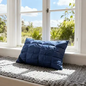Hotel Style Pillow for Deep Sleep, Ergonomic Design, High Elastic Polyester Fiber Fill, Suitable for Lying Down and Side Sleeping, Long-Lasting Use
