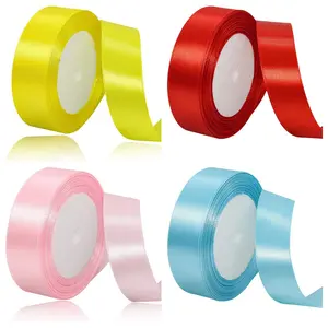 5/10 Rolls Vibrant Balloon Ribbon, 25 Yard Long (2cm Wide), Perfect for Wedding Decor, Party Supplies, Birthday Celebrations, Baking, Gift Wrapping, Soft Ribbon Wrap