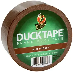 Duck 392876 1.88 in. x 20 Yard Brown All Purpose Duct Tape