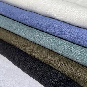 100 Linen Fabric by the Yard | 60 Inch Eco-Friendly 6oz Material for Sewing, Apparel & DIY Projects