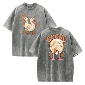 Funny Duck Duck Goose Shirt, Retro Goose Tee, Trendy Animal Shirt, Cute Duck Tshirt, Farm Animal Shirt, Viral TikTok Tee, Gift for Her