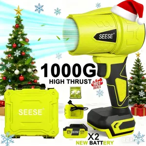 1000G High Thrust-Cordless Leaf Blower - Violent Turbo Handheld Snow Blower, Lightweight Design, Gardener,Garden Mainte,Car Owner,Suitable for Car Drying After Wash & Outdoor Use