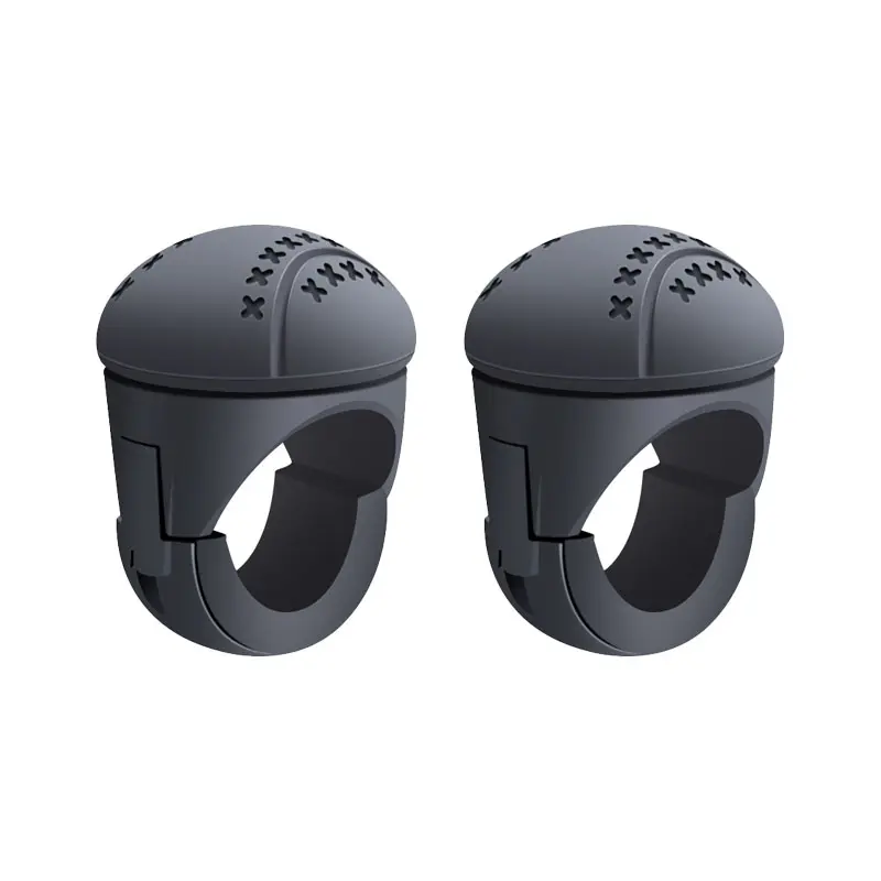 2/1 Pack Steering Wheel Spinner Knob, Universal One Hand Driving Assist Handle, Anti-Slip Power Grip Design, Easy Control Steering Wheel Aid for Car Truck Tractor Boat Forklift, Smooth Turning & Parking Maneuvering