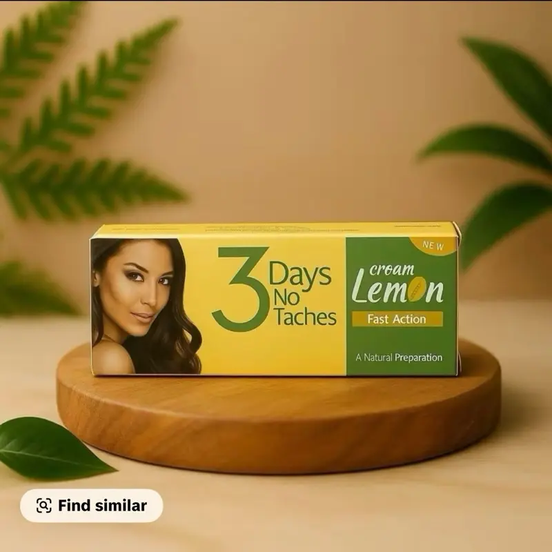 ￼ 3 Days Cream Lemon for Face and Body Fast Action Natural Preparation - Effective Skin Care Solution