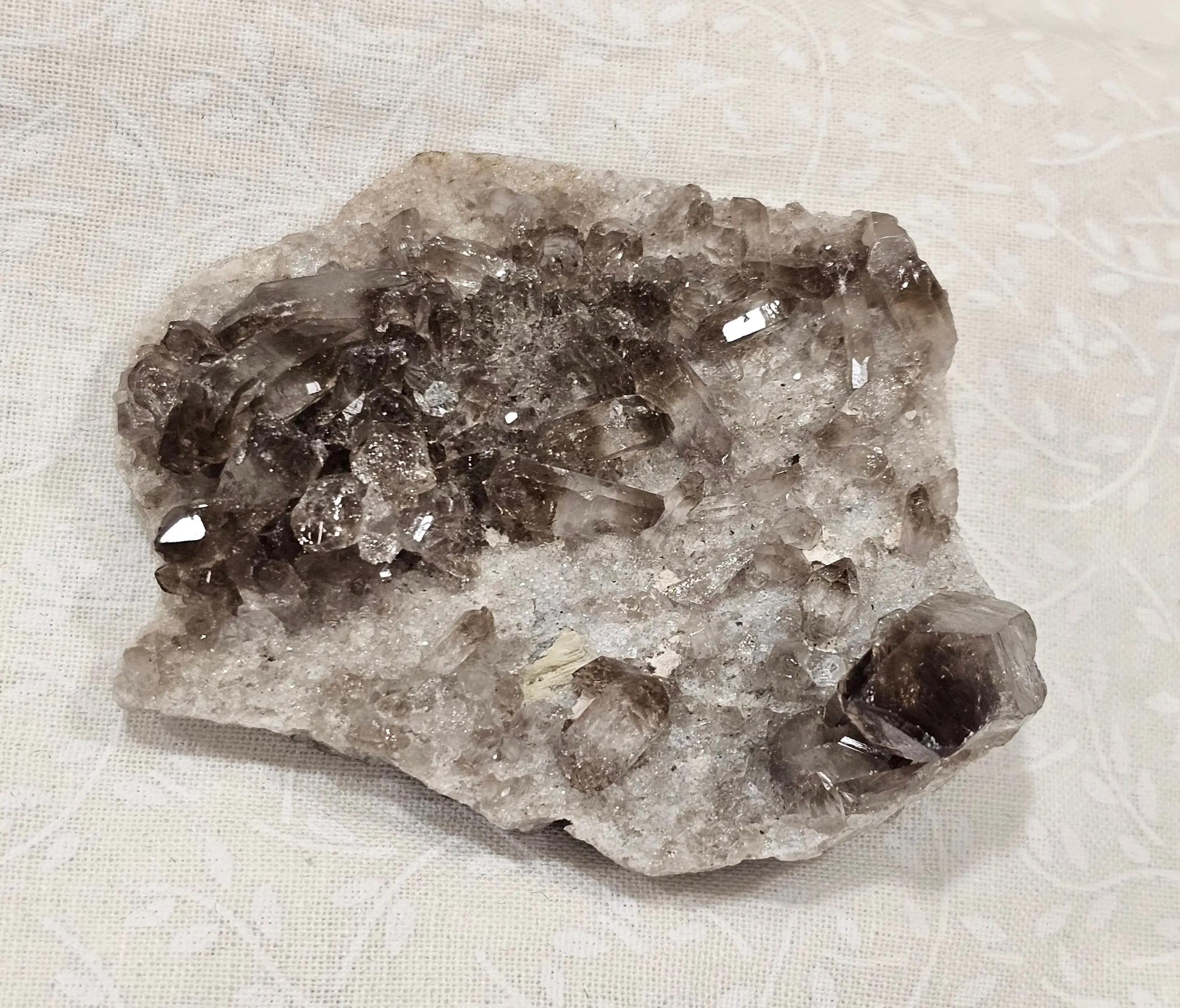 Smokey Quartz Raw Crystal Cluster - Natural Healing Stone