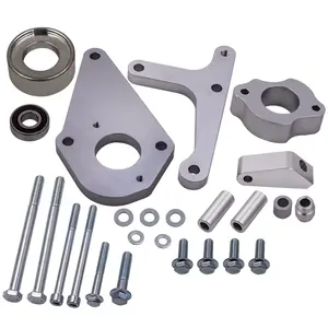 Compatible for Camaro LS1 Quality Low Mount Alternator Power Steering Pump Bracket Kit