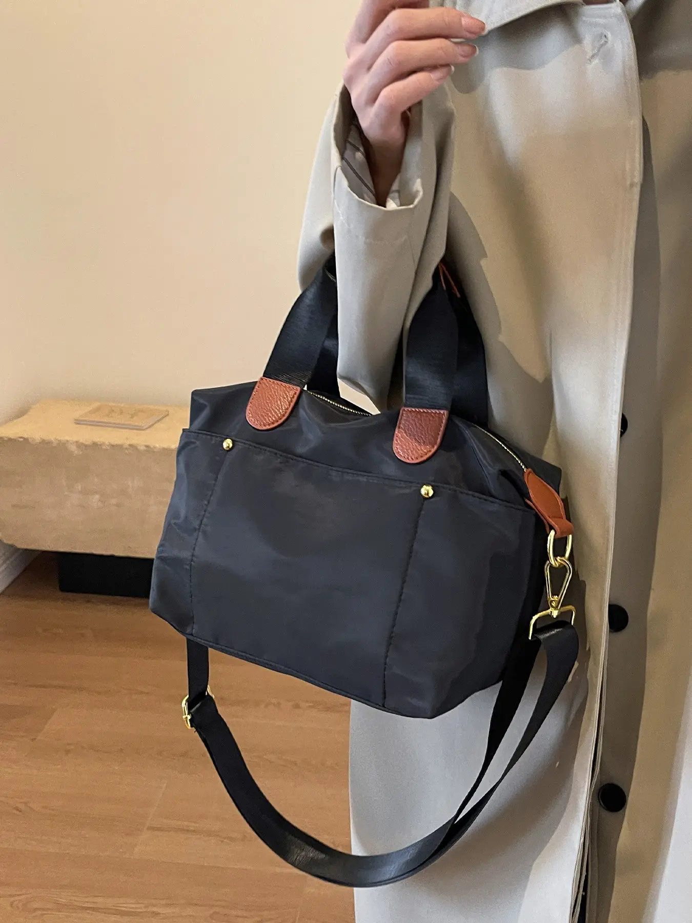 1pc Ladies' simple, casual, convenient, durable, versatile Everyday shoulder bag, Casual shoulder purse, suitable for daily commuting, work and school, ladies' essential Crossbody Bag