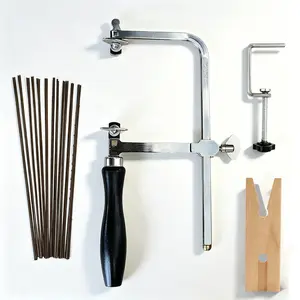 Complete Jewelry Saw Kit with Clamp & Blades - Perfect for Ring Making & Metalwork Projects