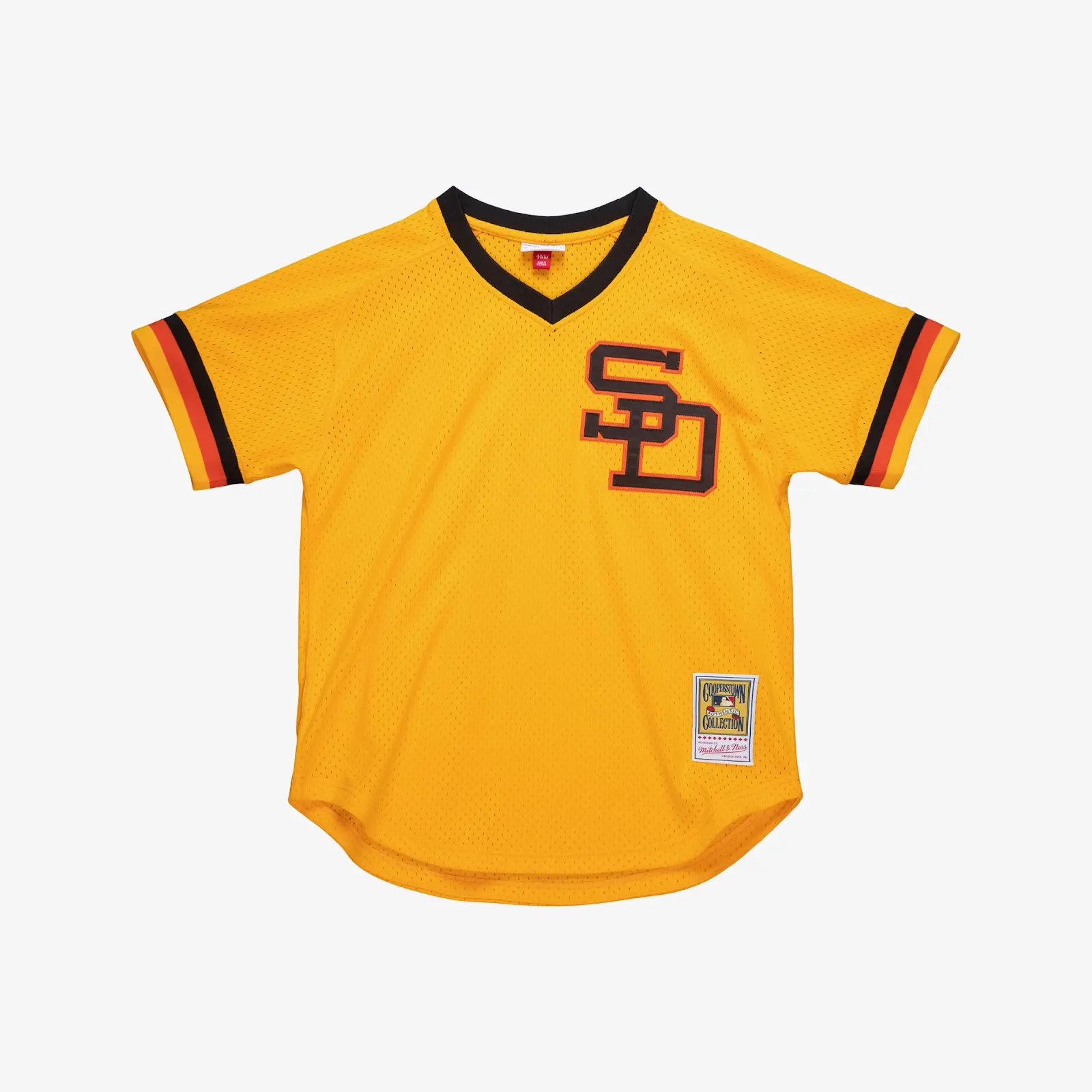 Dave Winfield San Diego Padres 1980 Gold Authentic Batting Practice Player Jersey - Mitchell & Ness MLB Throwback, 80s Retro Baseball Jersey