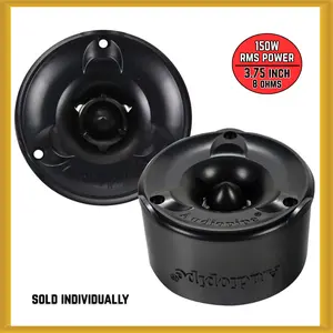 Audiopipe 3.75″ Marine Tweeter – ABS Plastic, Weather-Resistant