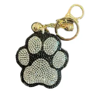 LGS Charms - Dogs & Cats - Rhinestone Keychain Fashion Accessory with Tassel
