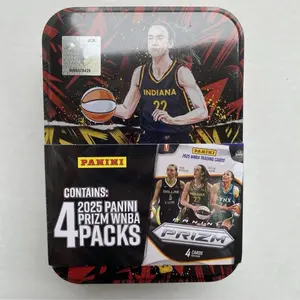 Caitlin Clark 2025 WNBA Panini Prizm Packs Collectible Tin Brand New Sealed. Tins may Vary