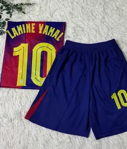 FULLSET Home Red Blue 10 Yamal Short sleeve jersey