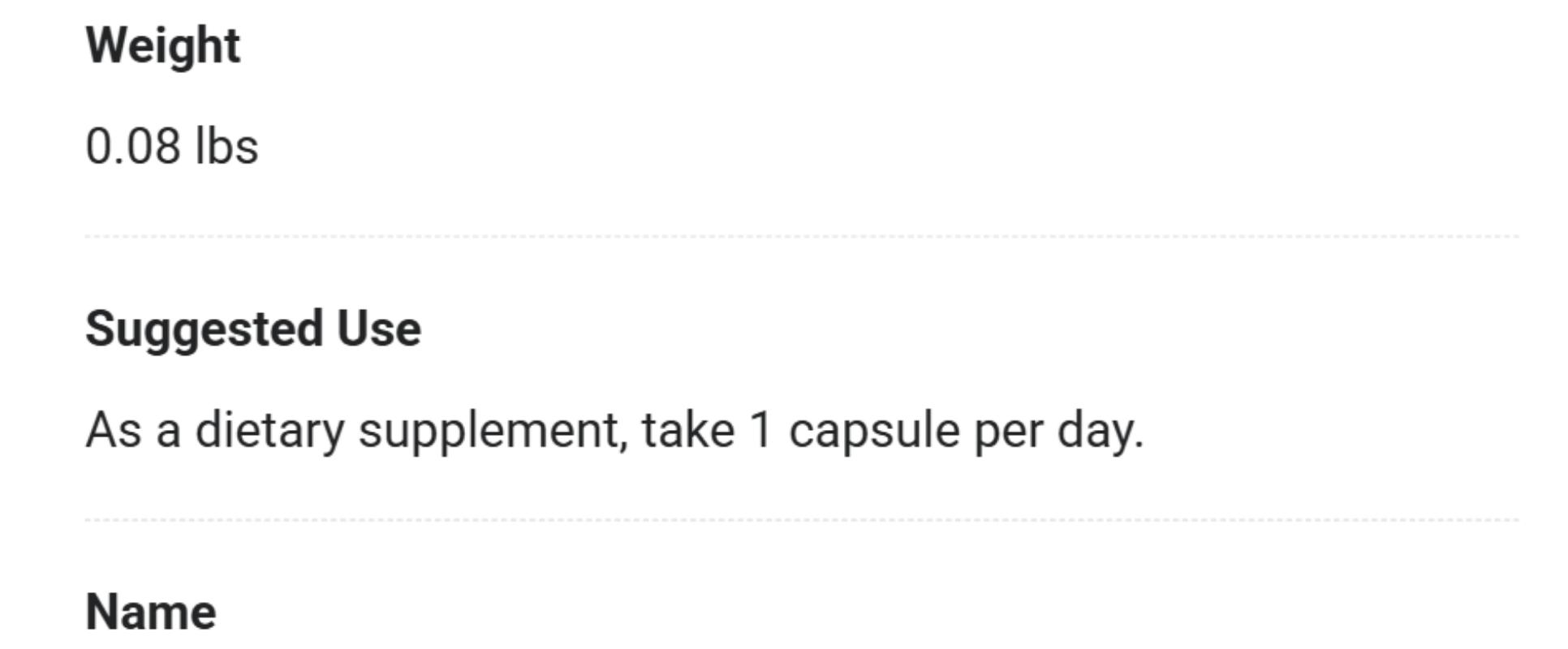 TUDCA - 250 mg of Tauroursodeoxycholic Acid - 30 Vegetable Capsules