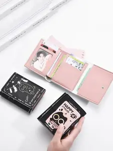 2026 Driver License Tri-Fold Card Holder, Two-In-One Men's ID Case, Women's Small Wallet, Multi-Card Slots, Anti-Magnetic, Casual Style, Trifold Wallets, Cardholder, Card Carrying Holder