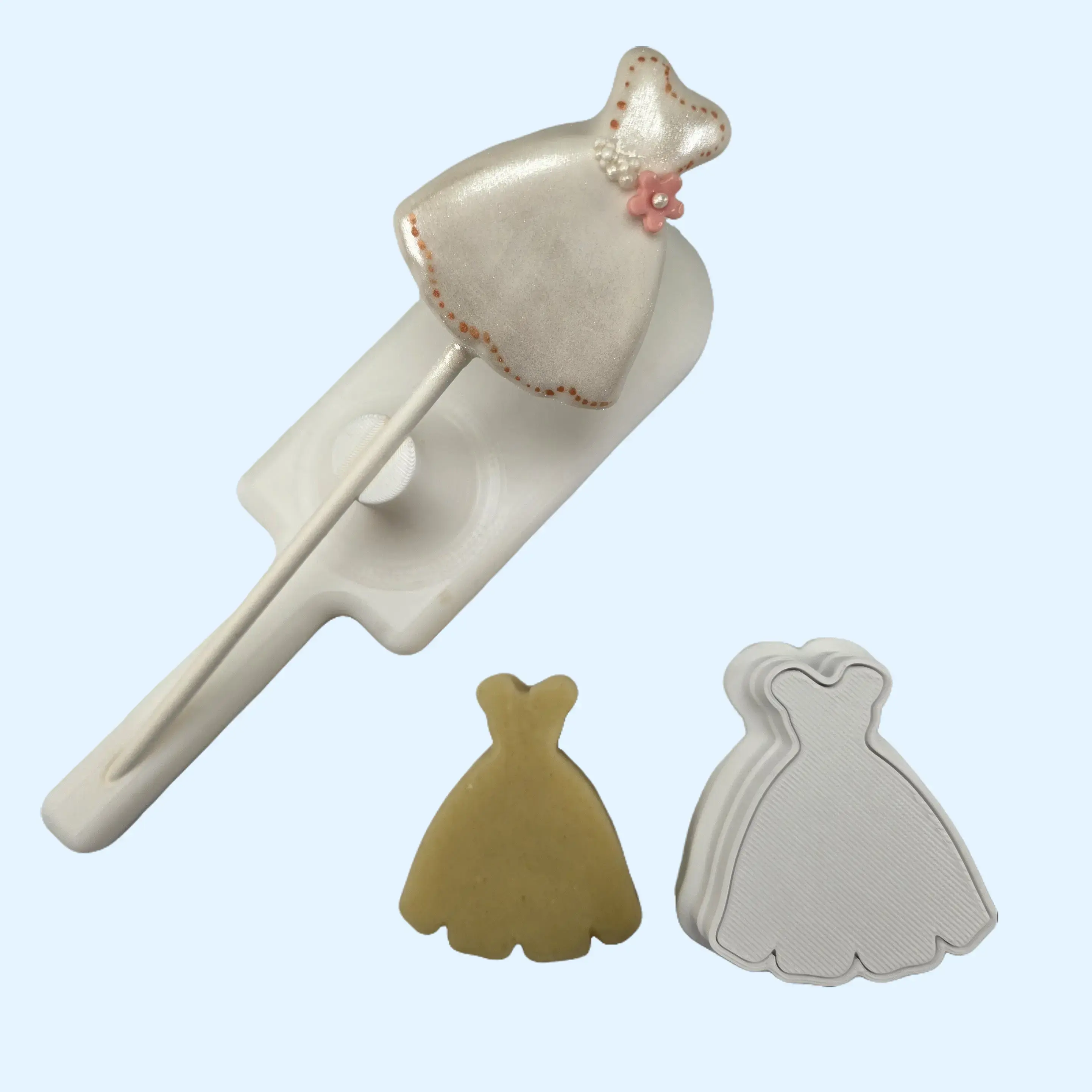 Wedding Dress Cake pop Cutter