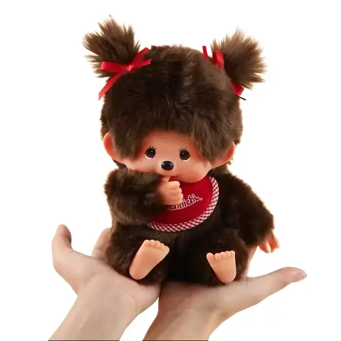 Monchhichi Big Vinly Boy Plush And The Small Vinly Boy And Girl Plush
