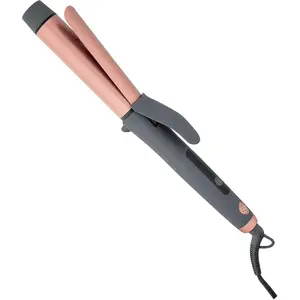 Hair Curling Iron 1 1/4 Inch - Ceramic Tourmaline Curling Iron 1.25' Barrel - Silky Smooth + Bouncy Curls - 4 Digital Heat Settings up to 450 Degrees - Auto Shut-Off