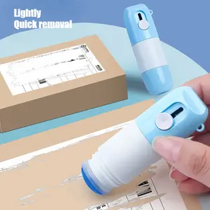2Pcs 2-in-1 Thermal Paper Eraser Pen & Craft Knife, Receipt Text Fading Tool for Privacy Protection, Shipping Labels, Bills, Invoices, Returns, Price Tags, Gift Receipts, Office & School Supplies,
