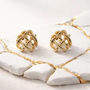 The Knotty and Nice Knotted Style Studs