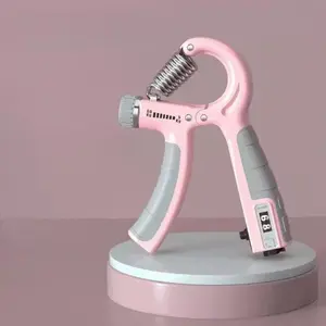 Mechanical Counting Grip Trainer - Adjustable Resistance: Resistance range meets different strength requirements, no batteries needed, automatically records training repetitions