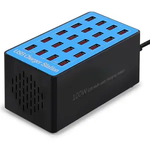 Charging Station, 100W20Port USB Charging Station, Multiple USB Charger Station, Charging Station for Multiple Devices, Multi USB Charging Station, Chargers for Multiple Devices