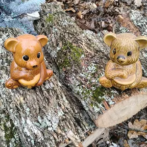 Vintage Honey Bear Containers - Cottagecore Aesthetic