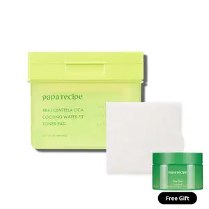 Papa Recipe - Real Centella Cica Cooling Water Fit Toner Pad