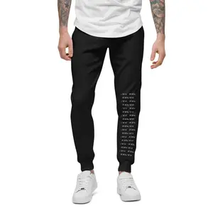 The Founder Mode Fleece Sweatpants - 100% Cotton Face, 65% Cotton 35% Polyester, Cuffed Side-Seamed Legs, Elastic Waistband, 2 Front Pockets, Top-Stitched Back Pocket