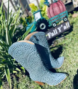 Boot Scootin Blue Denim Boots