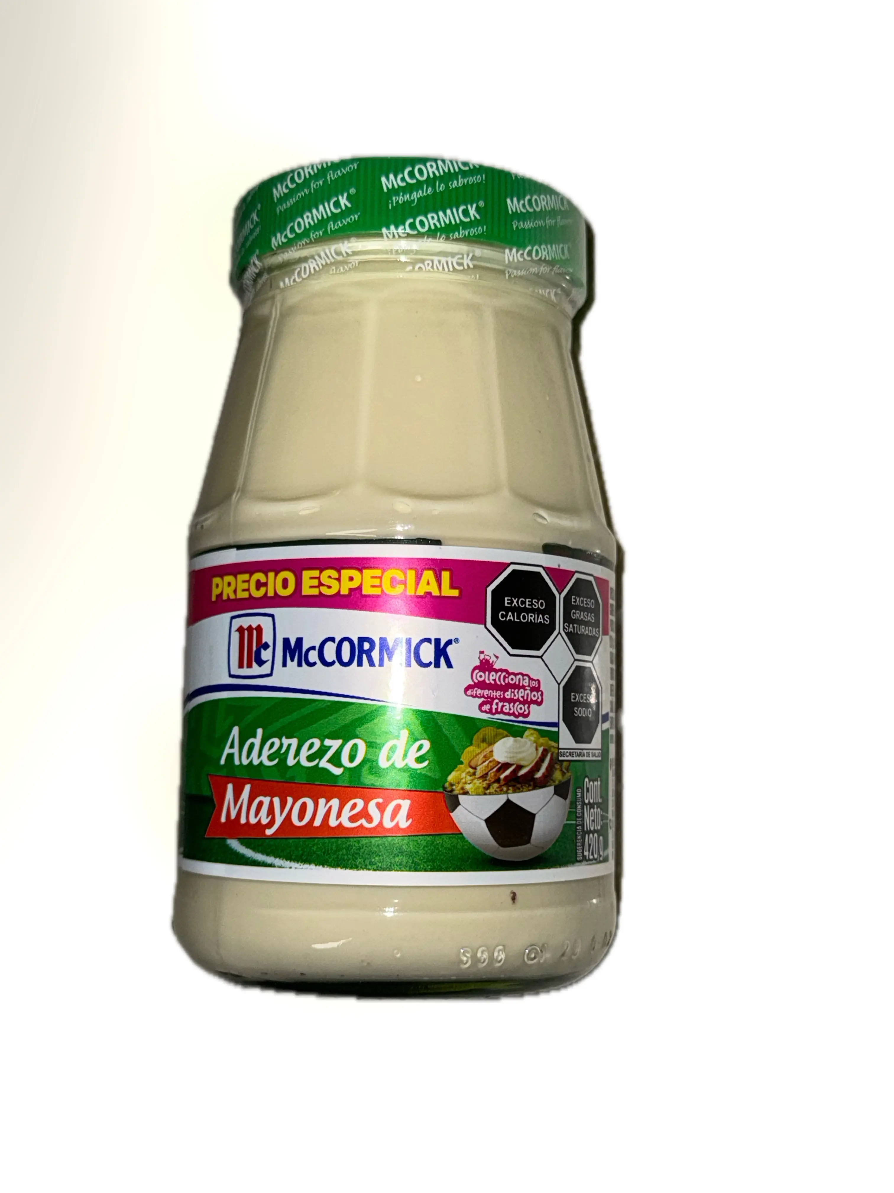 McCormick Aderezo de Mayonesa 420 g | Mayonnaise Dressing (Aderezo de Mayonesa) 420g Glass Jar – Mexican Style Mayo Spread & Dressing