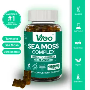 VIGO Gummies Sea Moss Complex Dietary Healthcare Supplement Edible Vitamin